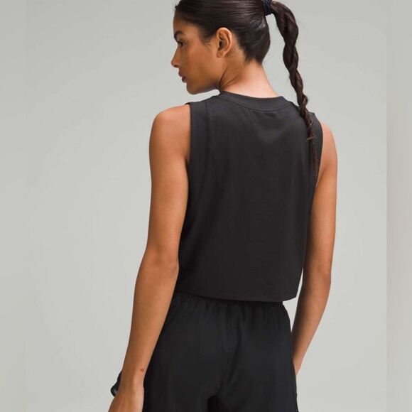 NWT Madhappy x Lululemon Women’s Mint Green “All Yours Crop Tank” Top - Size 2 - Picture 7 of 13